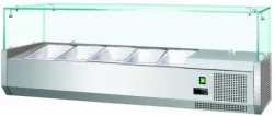 Купить витрина холодильная для ингредиентов 4хgn1/3 + 1хgn1/2 -150 мм koreco vrx1400380(395ii) – цена от завода, доставка до двери | RuOborudovanie.ru