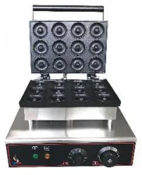 Купить вафельница airhot dm-12 пончик/донатс 12шт. 270x186мм, чугун, электр, настольн. – цена от завода, доставка до двери | RuOborudovanie.ru